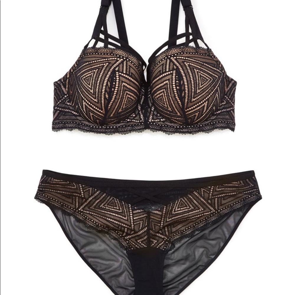 Adore Me Bra & Panty Set - NWOT - 42D & 1X